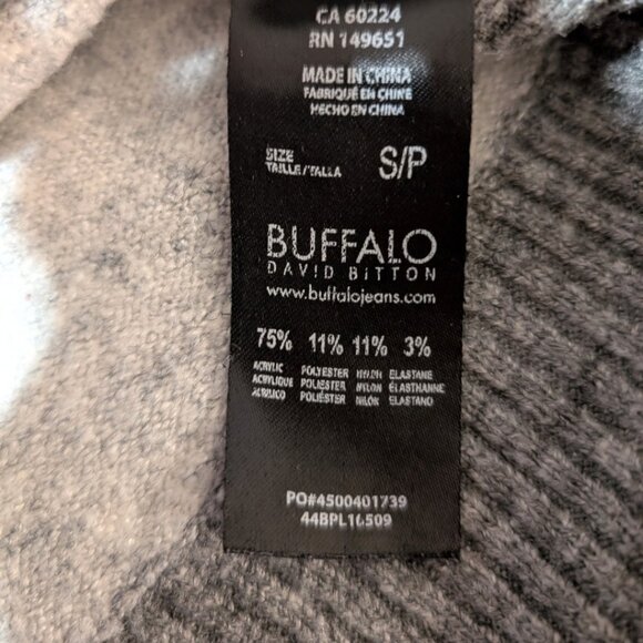 Buffalo David Bitton mock neck sweater size small - Picture 14 of 15